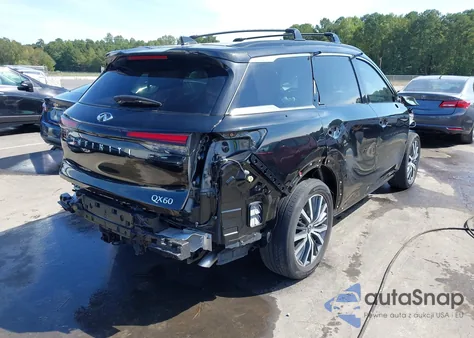 2023 Infiniti Qx60 Autograph Awd from USA, damaged, VIN 5N1DL1HU6PC352171